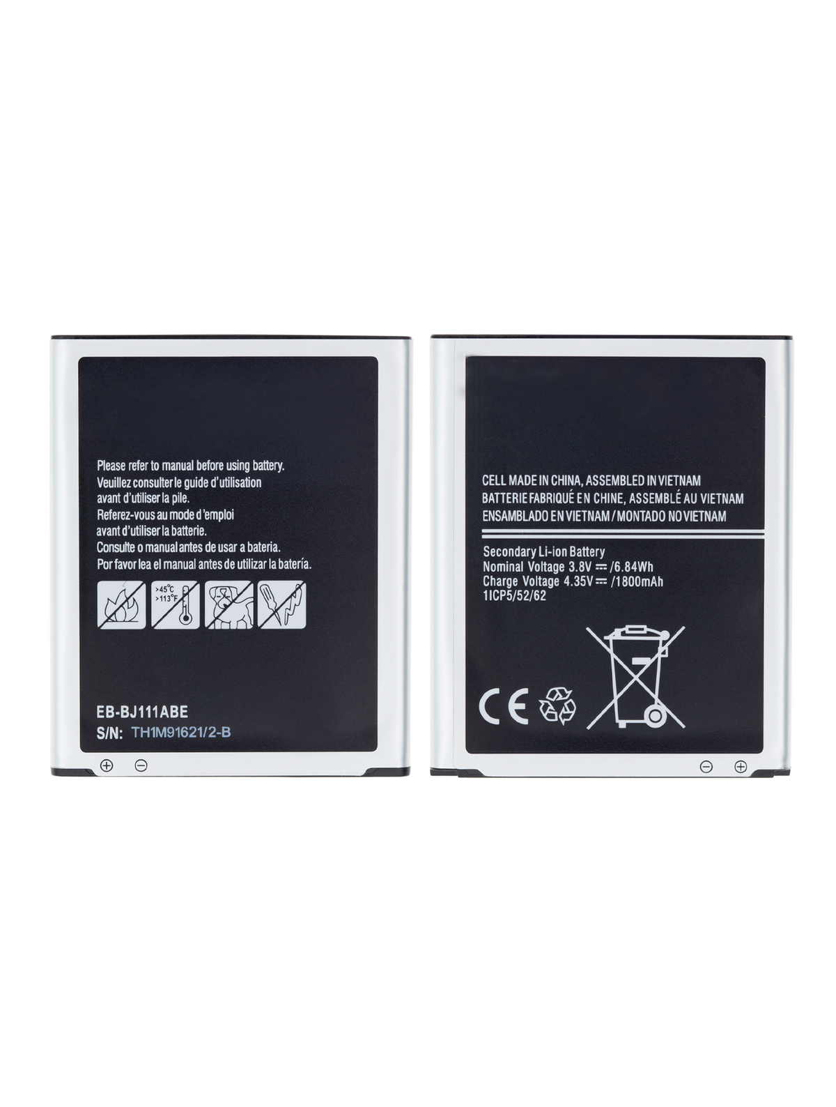 Replacement Battery For Samsung Galaxy J1 Ace (J110 / 2016) (EB-BJ111ABE) | Samsung Galaxy J1 Ace (J110 / 2016) Replacement Parts | product image 5