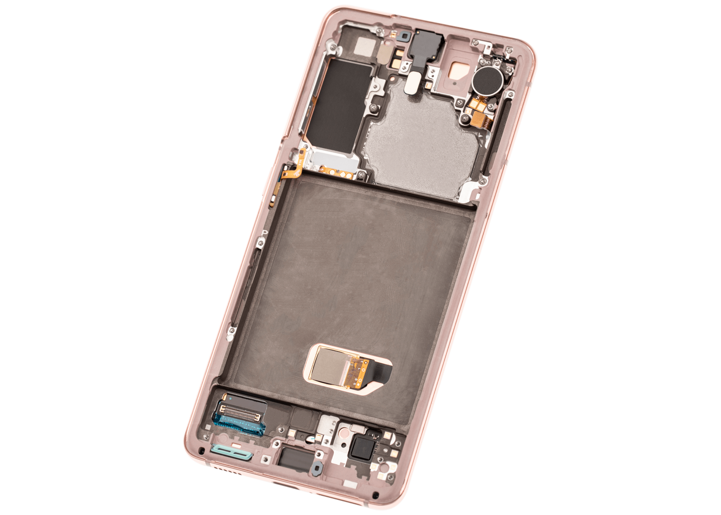 OLED Assembly With Frame For Samsung Galaxy S21 5G (Aftermarket Plus) (Phantom Pink)