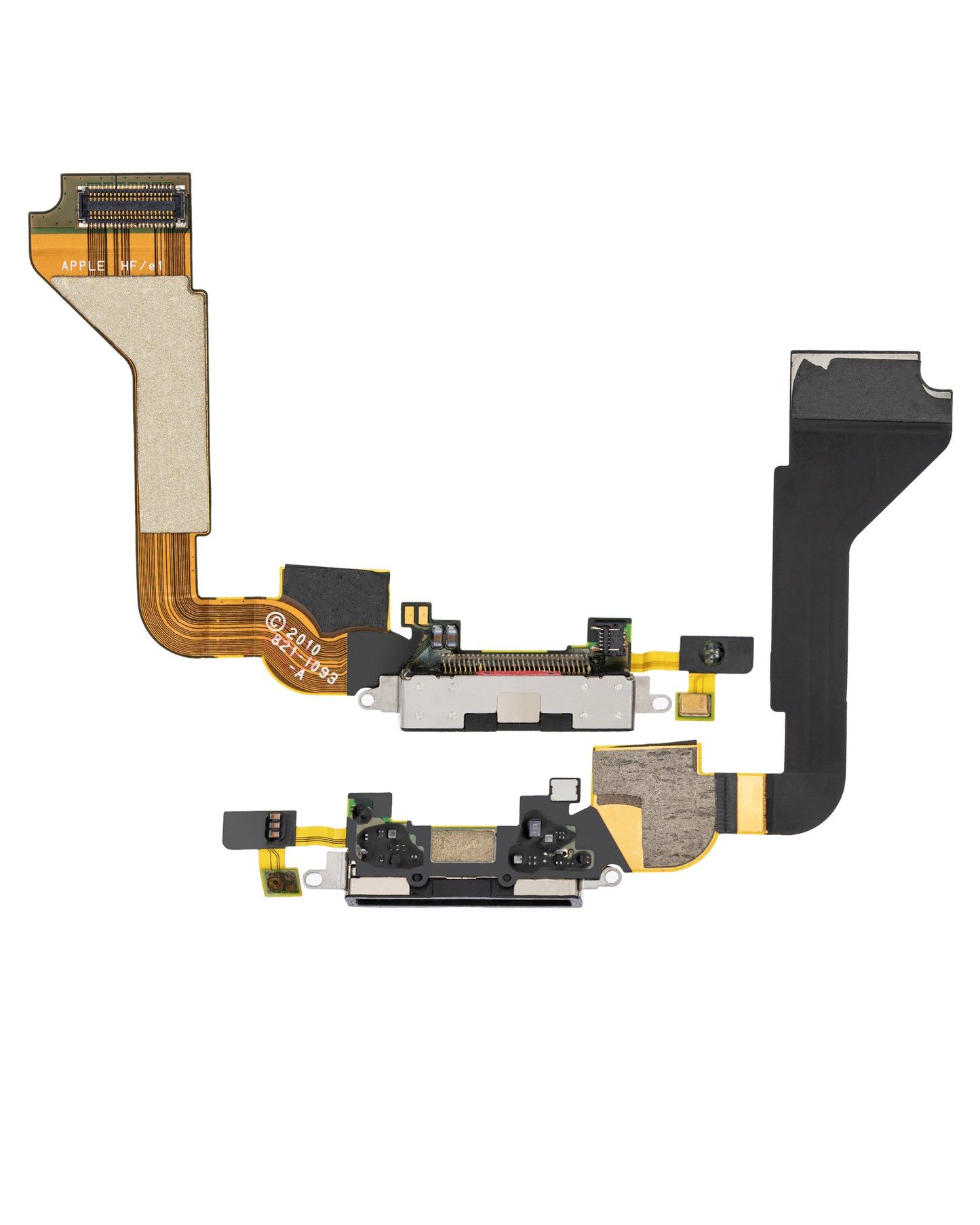 Charging Port Cable For iPhone 4 (GSM) (Black)