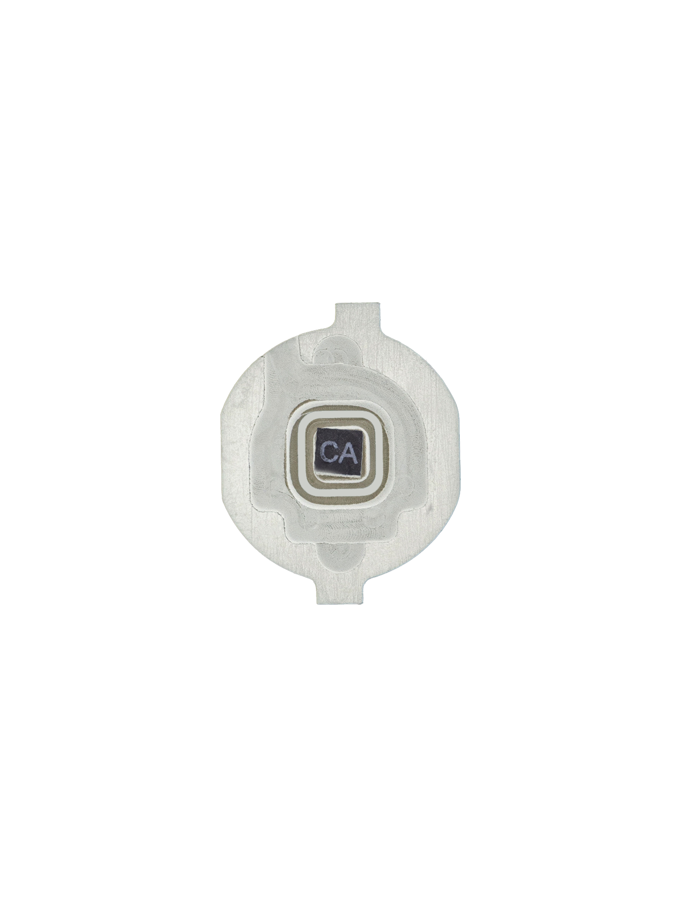 Home Button With Flex For iPhone 4 (White)