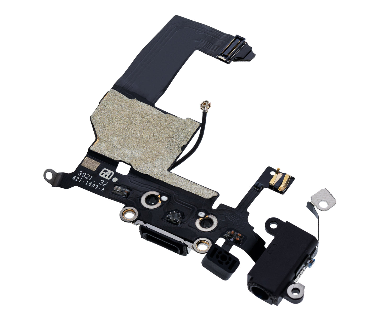 Charging Port Flex Cable For iPhone 5 (Space Gray)