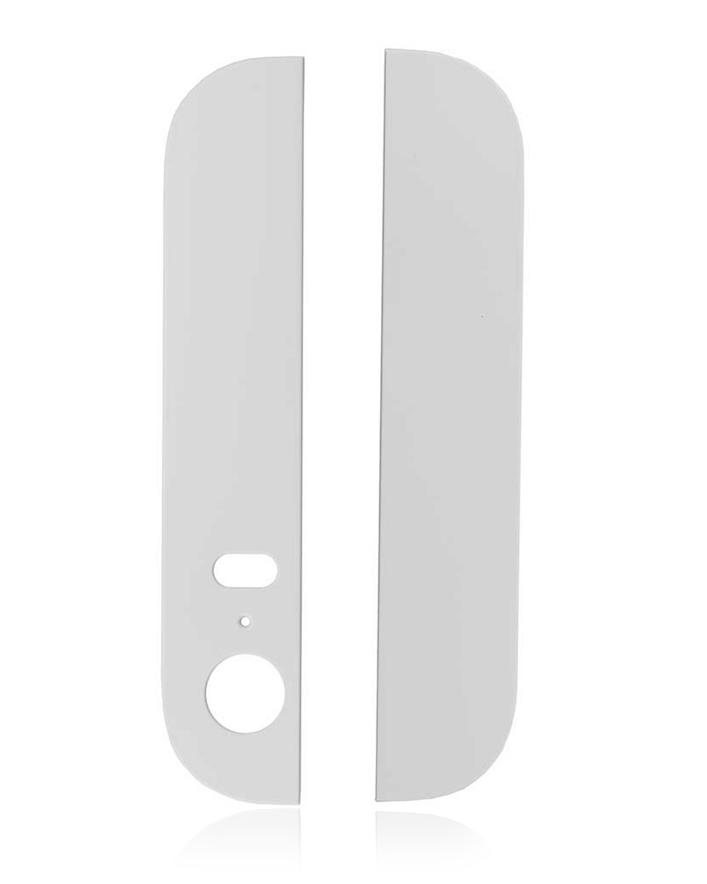 Back Glass (Up + Down) For iPhone 5S (White)