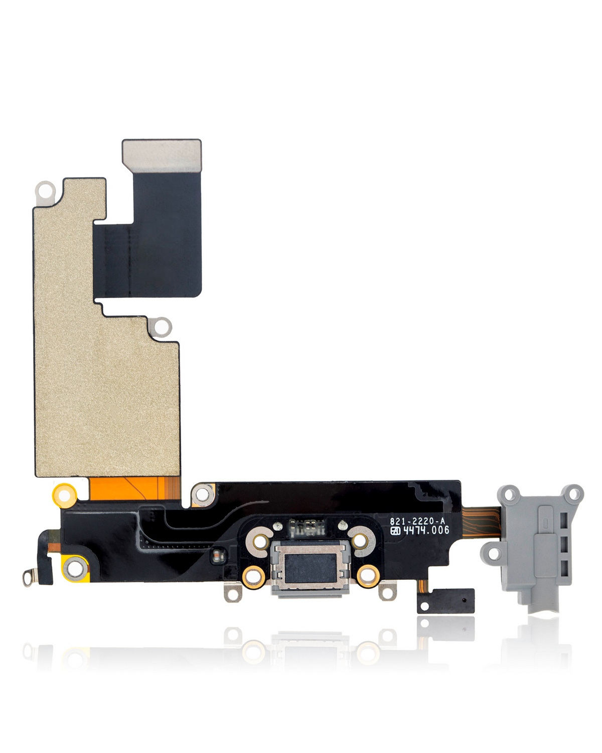 Charging Port Flex Cable For iPhone 6 Plus (Aftermarket) (Space Gray)
