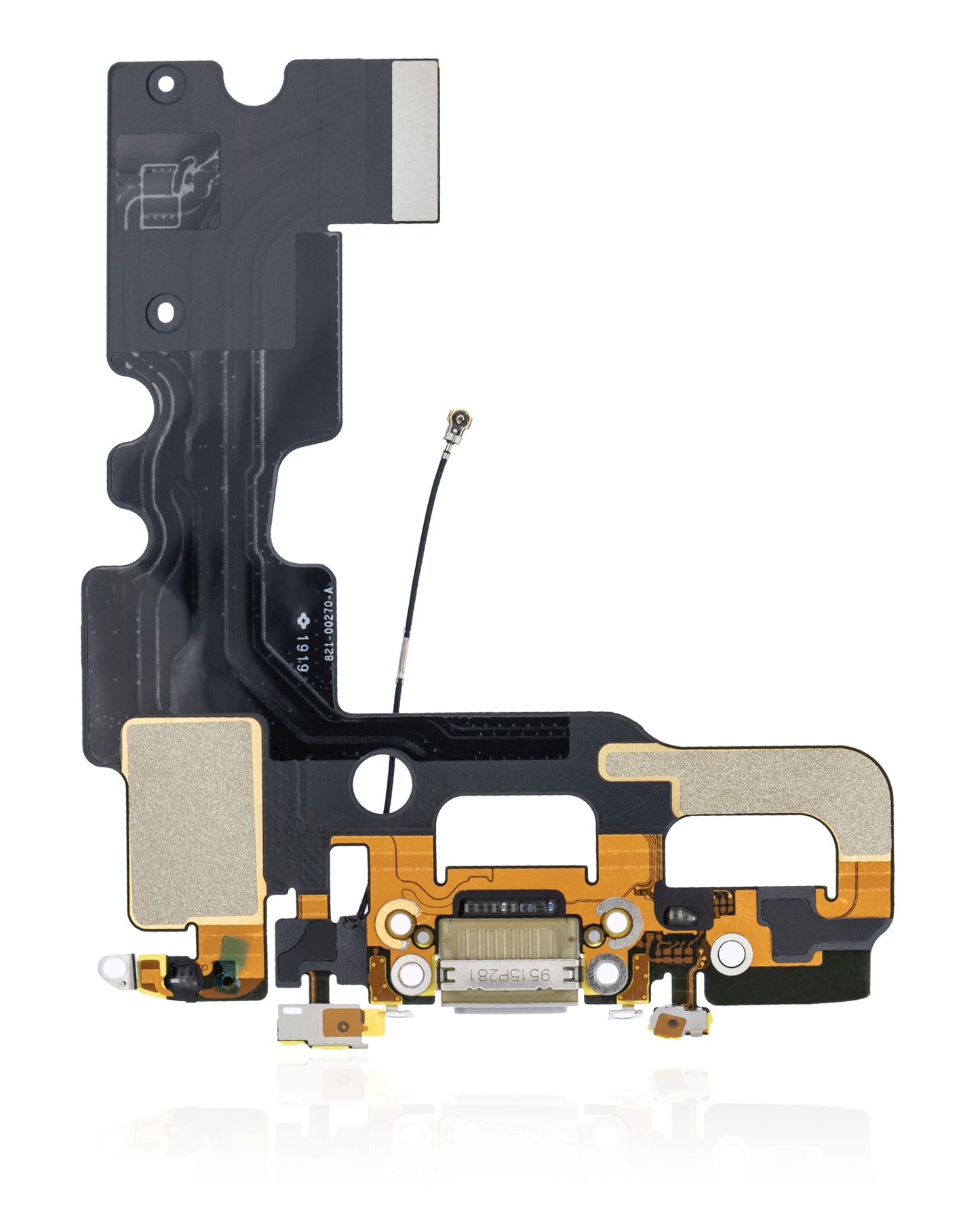 Charging Port Flex Cable For iPhone 7 (Premium) (Silver)