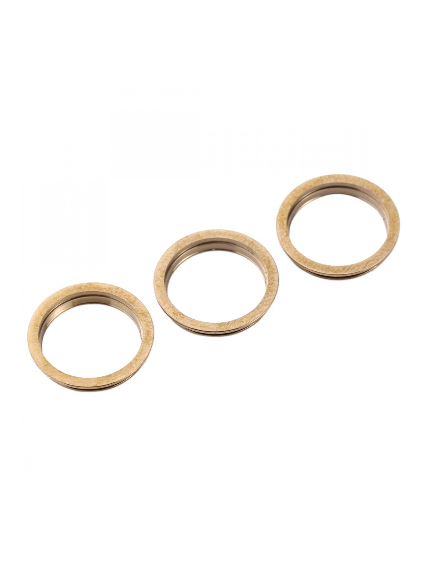 Back Camera Bezel Ring Only For iPhone 12 Pro Max (Gold) (3 Piece Set) (10 Pack)
