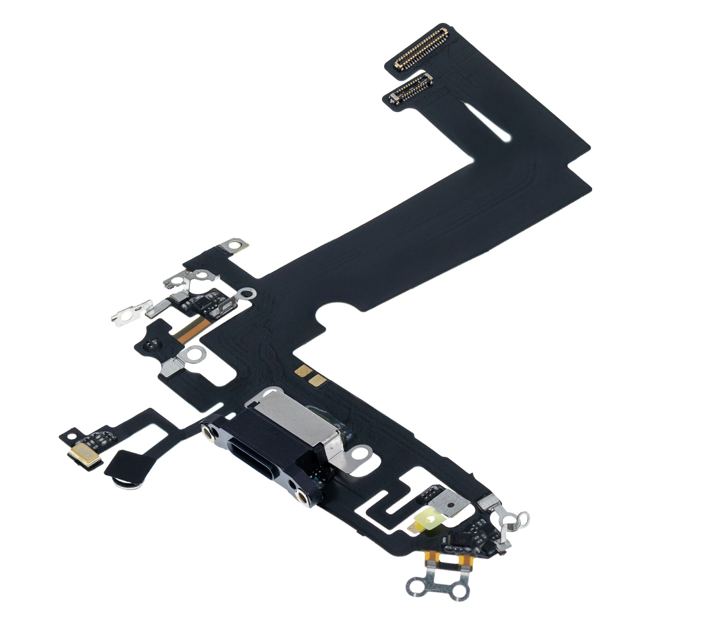 Charging Port Flex Cable For iPhone 12 Mini (Aftermarket Plus) (Black)