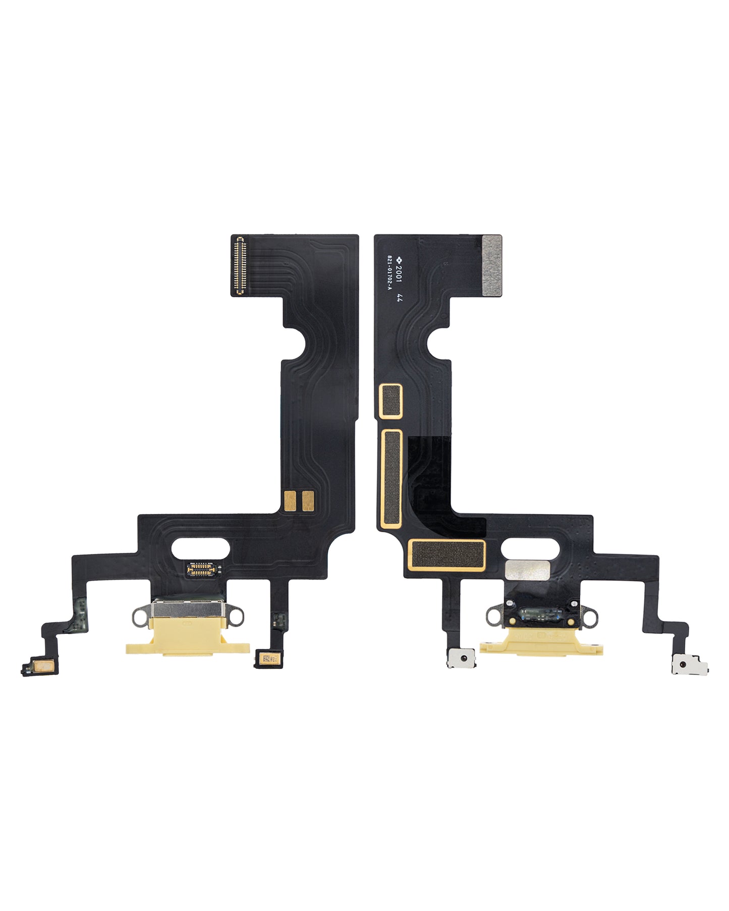 Charging Port Flex Cable For iPhone XR (Premium) (Yellow)