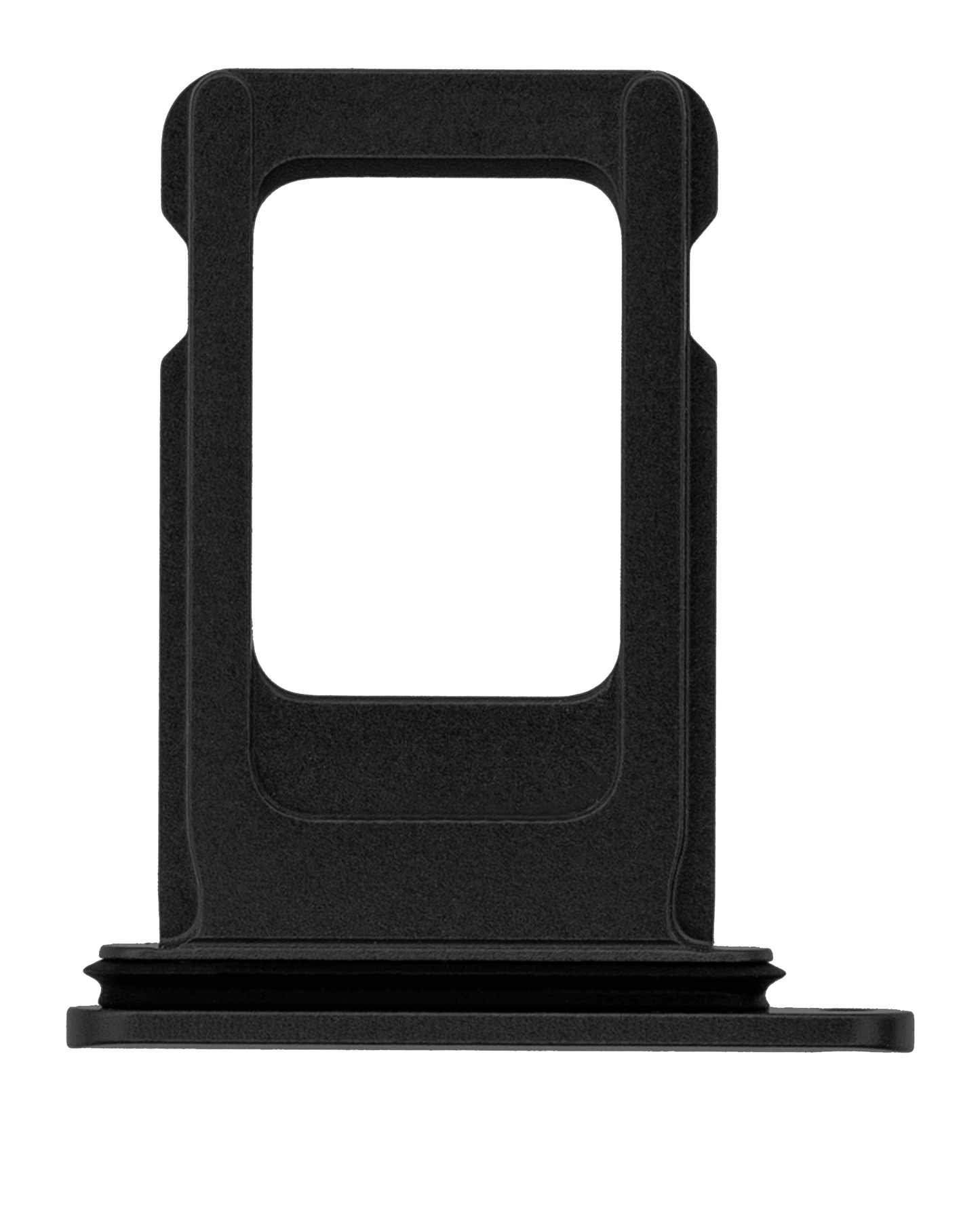 Single Sim Card Tray For iPhone XR (Black)