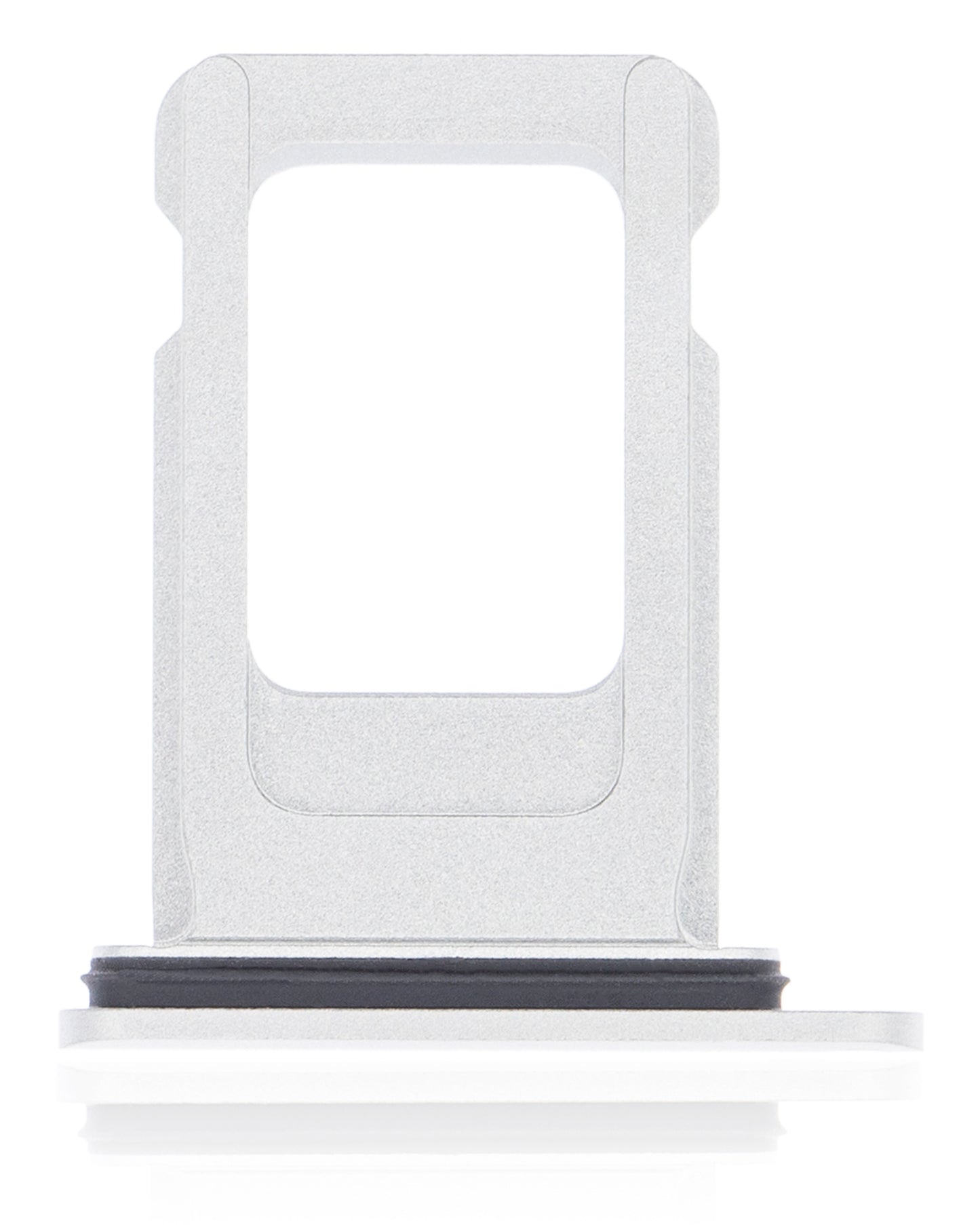 Single Sim Card Tray For iPhone XR (White)