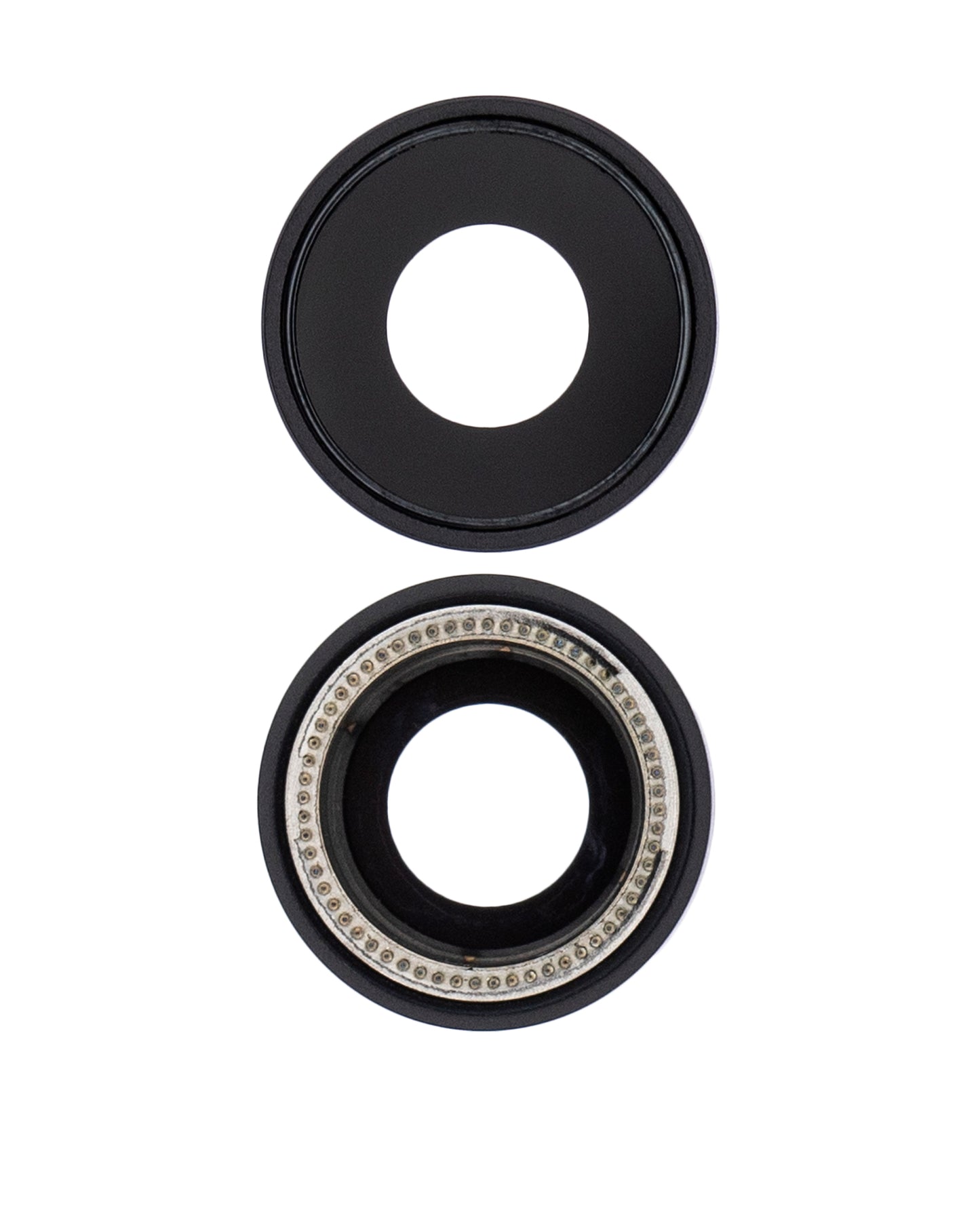 Back Camera Lens With Bracket & Bezel For iPhone XR (Black) (10 Pack) (Real Sapphire l Premium)