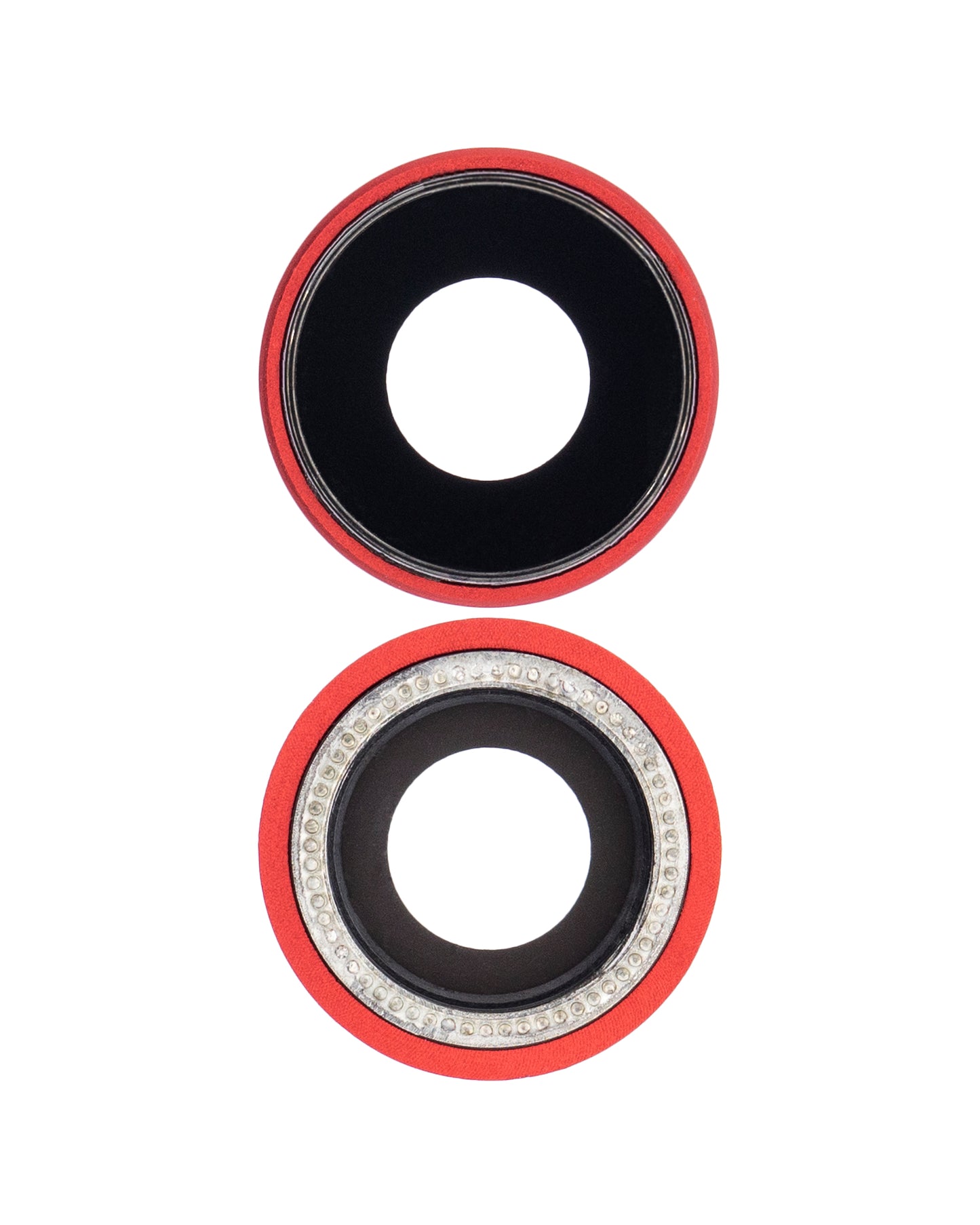 Back Camera Lens With Bracket & Bezel For iPhone XR (Red) (10 Pack) (Real Sapphire l Premium)