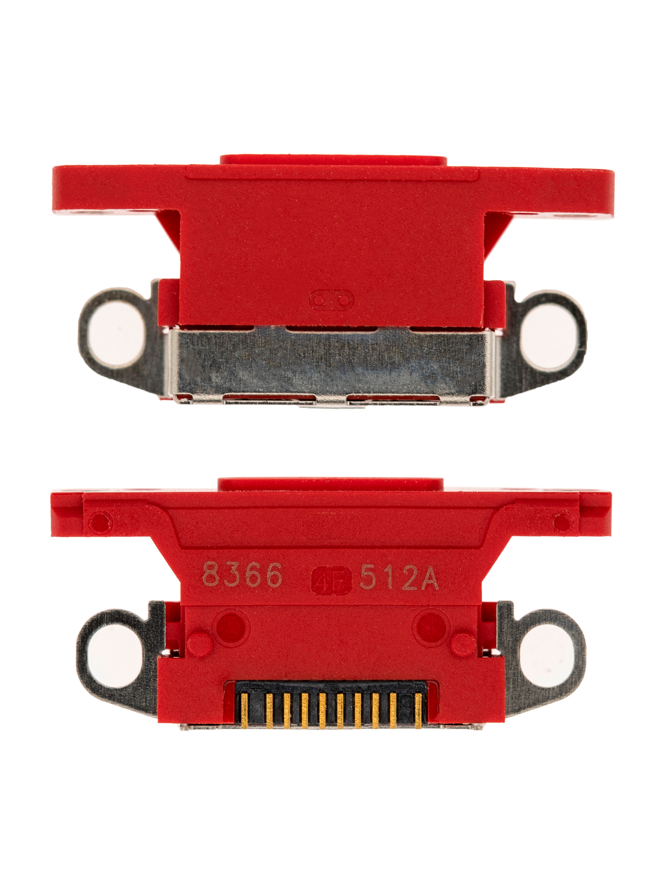 Charging Port Only For iPhone XR (Red) (10 Pack)