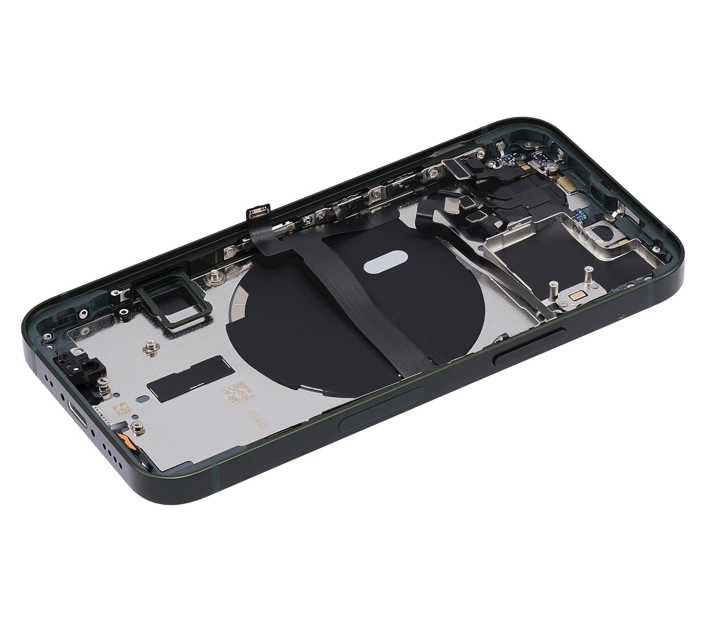 Back Housing W/ Small Parts For iPhone 13 Mini (US Version) (Aftermarket Plus) (Alpine Green)