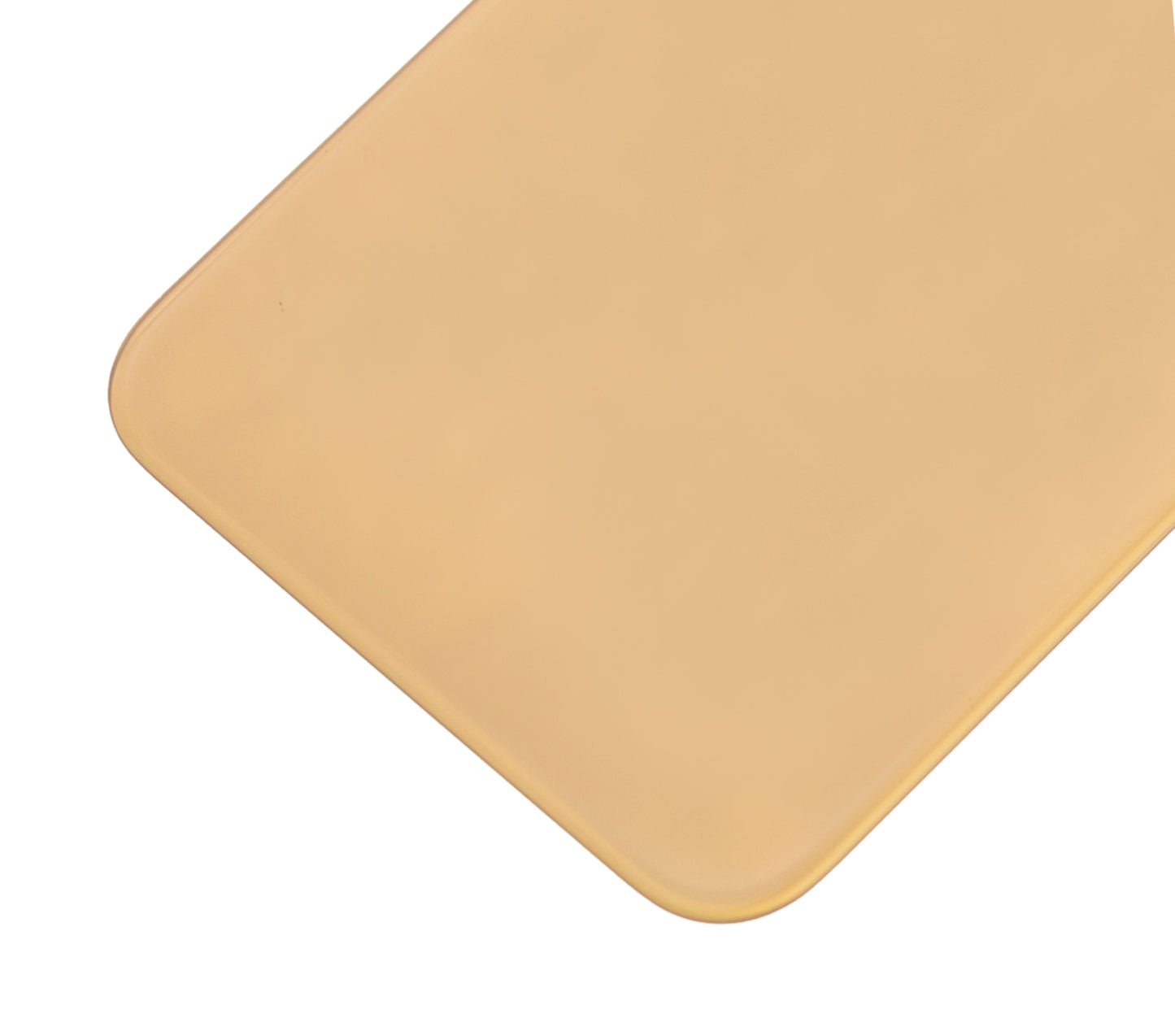 Back Glass With 3M Adhesive For iPhone XS (No Logo / Large Camera Hole) (Gold)