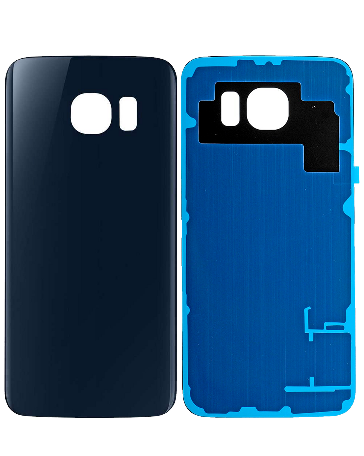 Back Cover Glass For Samsung Galaxy S6 (Service Pack) (Black Sapphire)