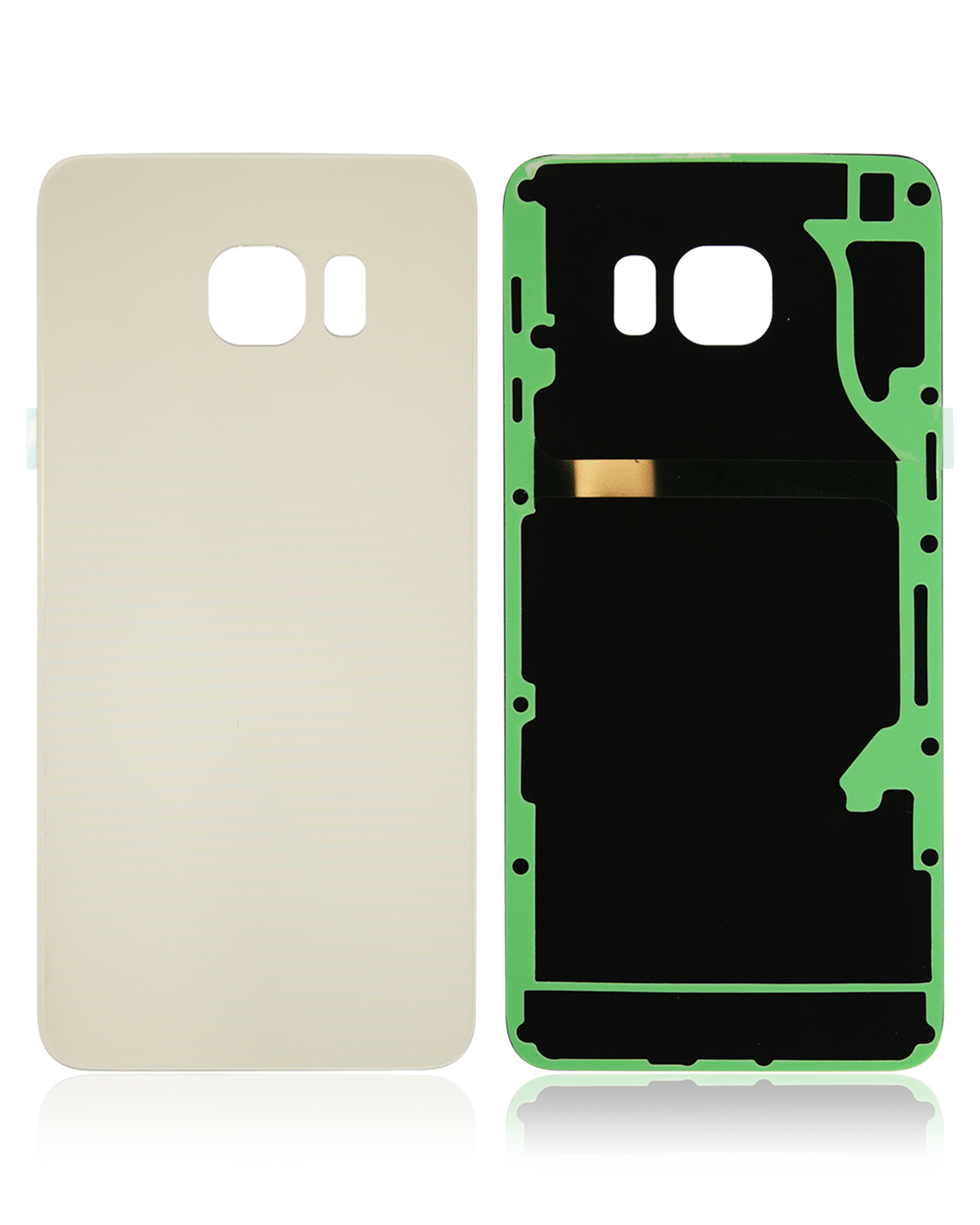 Back Cover Glass For Samsung Galaxy S6 Edge Plus (Service Pack) (Gold Platinum)