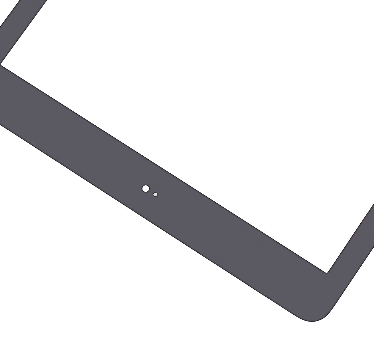 Digitizer For iPad Air 1 / iPad 5 (2017) (Home Button Pre-Installed For iPad Air 1) (Aftermarket Plus) (Black)