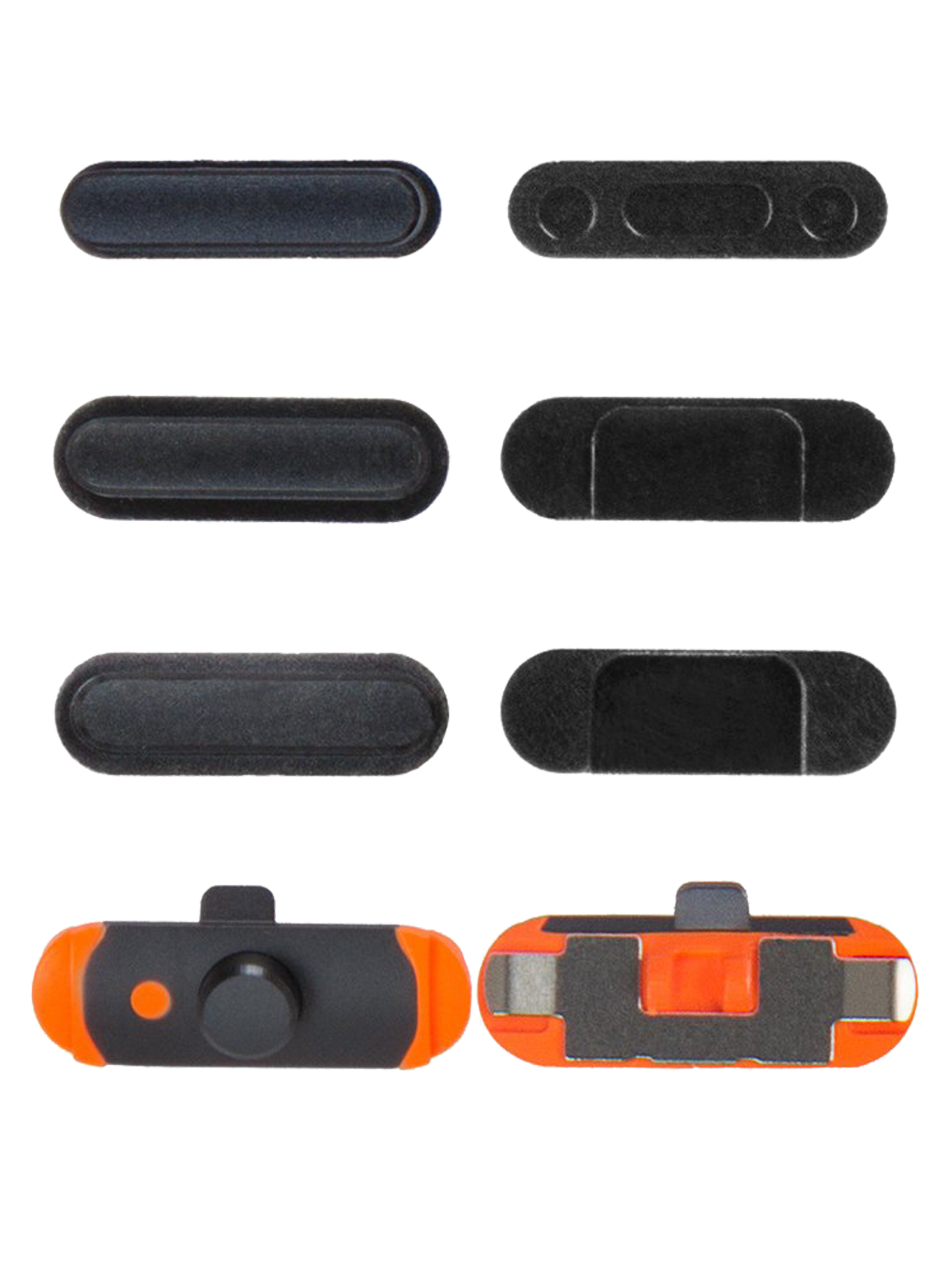 Hard Buttons (Power / Volume / Mute) For iPad Mini 1 (Black)