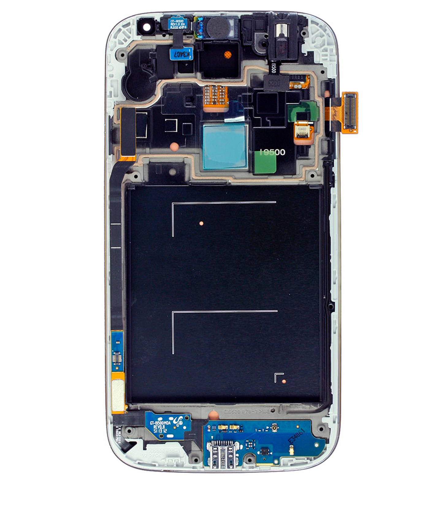 OLED Assembly With Frame For Samsung Galaxy S4 (i9500) (International Version) (Refurbished) (Black)