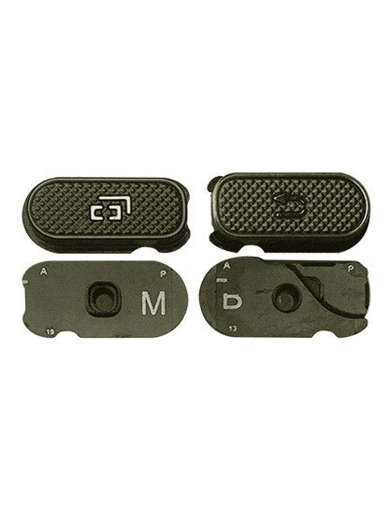 Hard Buttons (Menu / Return) For Samsung Galaxy S7 Active (Sandy Gold)