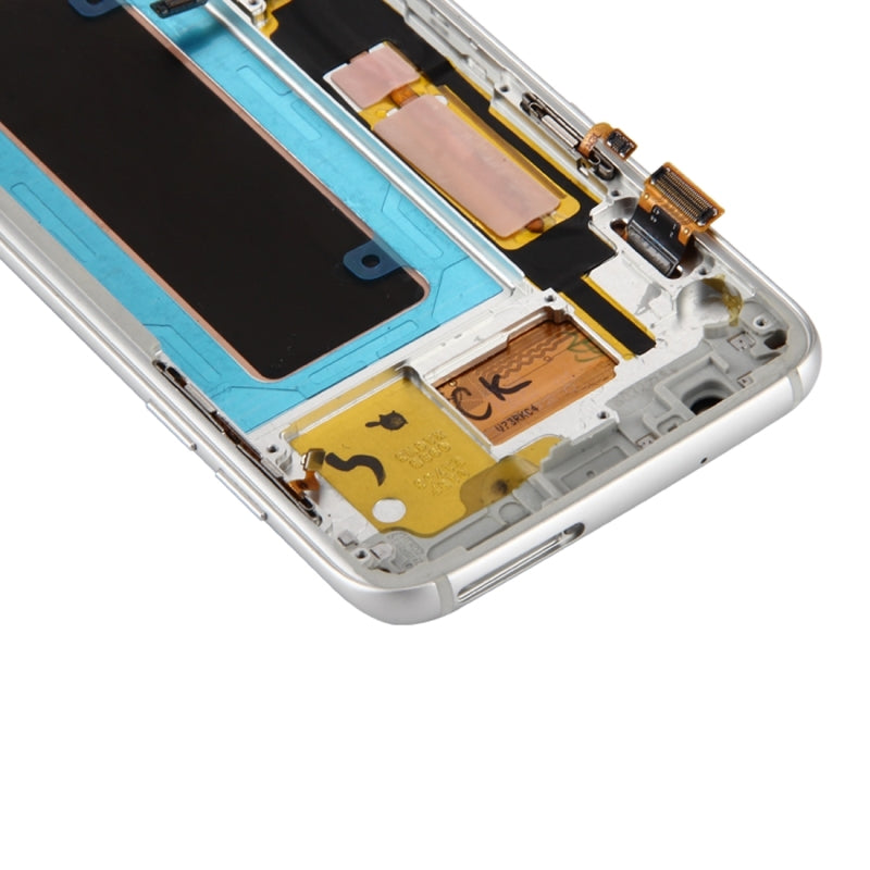 OLED Assembly With Frame For Samsung Galaxy S7 Edge G935F (International Version) (Service Pack) (White)