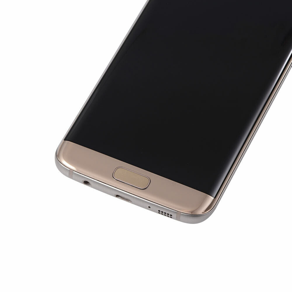OLED Assembly With Frame For Samsung Galaxy S7 Edge (G935W8) (Service Pack) (Gold)