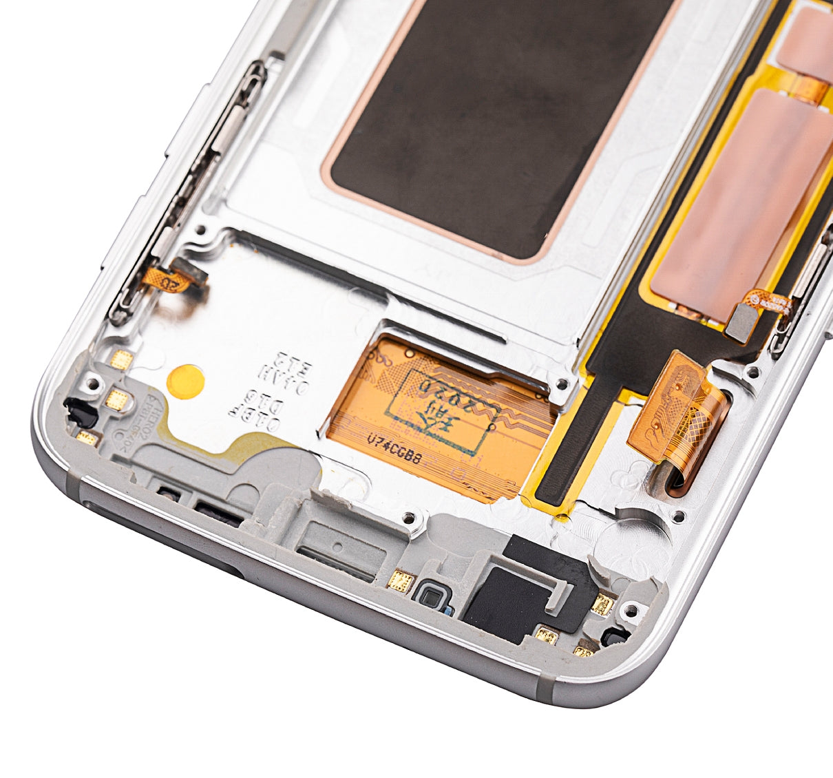 OLED Assembly With Frame For Samsung Galaxy S7 Edge (International / G935F) (Refurbished) (Silver)