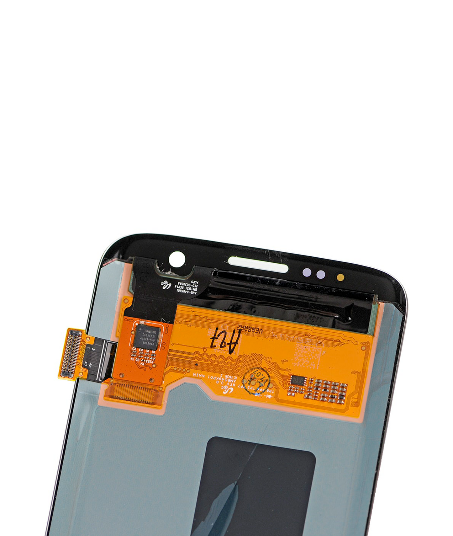 OLED Assembly Without Frame For Samsung Galaxy S7 Edge (All Models) (Refurbished) (Black)