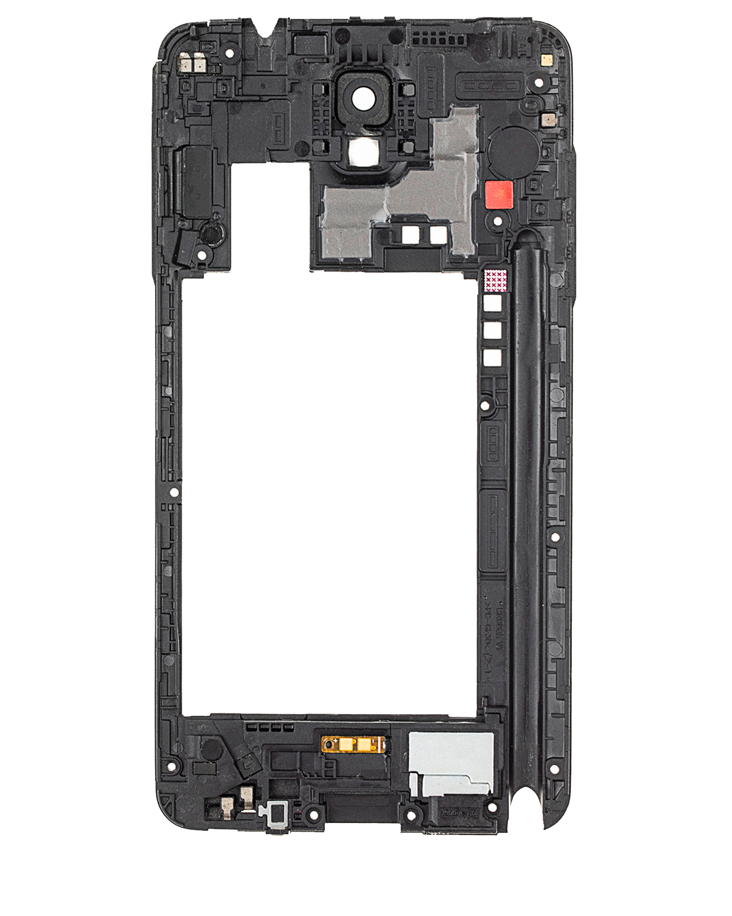Mid-Frame Housing For Samsung Note 3 N900A (Black)