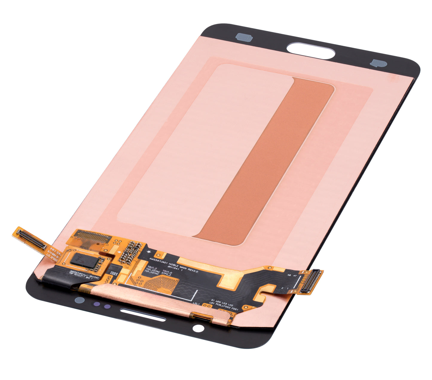 OLED Assembly Without Frame For Samsung Galaxy Note 5 (Refurbished) (Silver Titan)