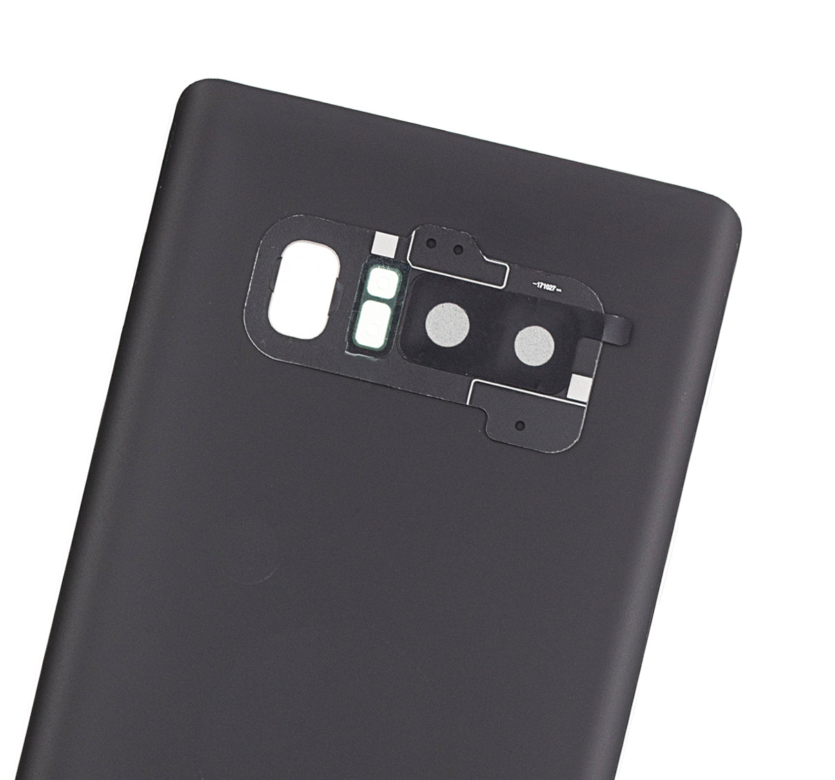 Back Cover Glass With Camera Lens For Samsung Galaxy Note 8 (Service Pack) (Midnight Black)