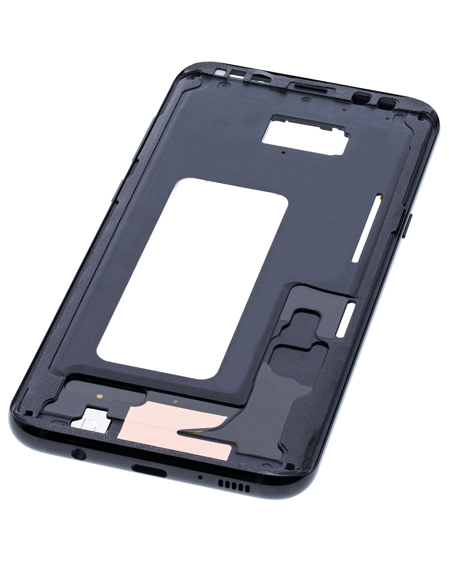 Mid-Frame Housing For Samsung Galaxy S8 Plus (With Small Parts) (Midnight Black)