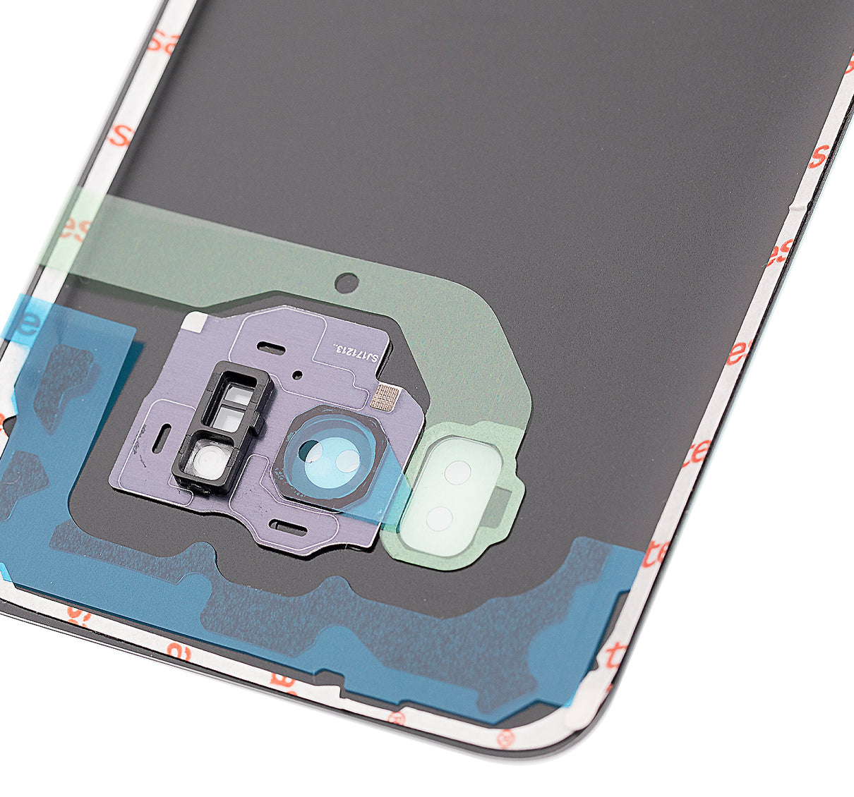 Back Cover Glass With Camera Lens For Samsung Galaxy S8 Plus (No Logo) (Aftermarket Plus) (Orchid Gray)