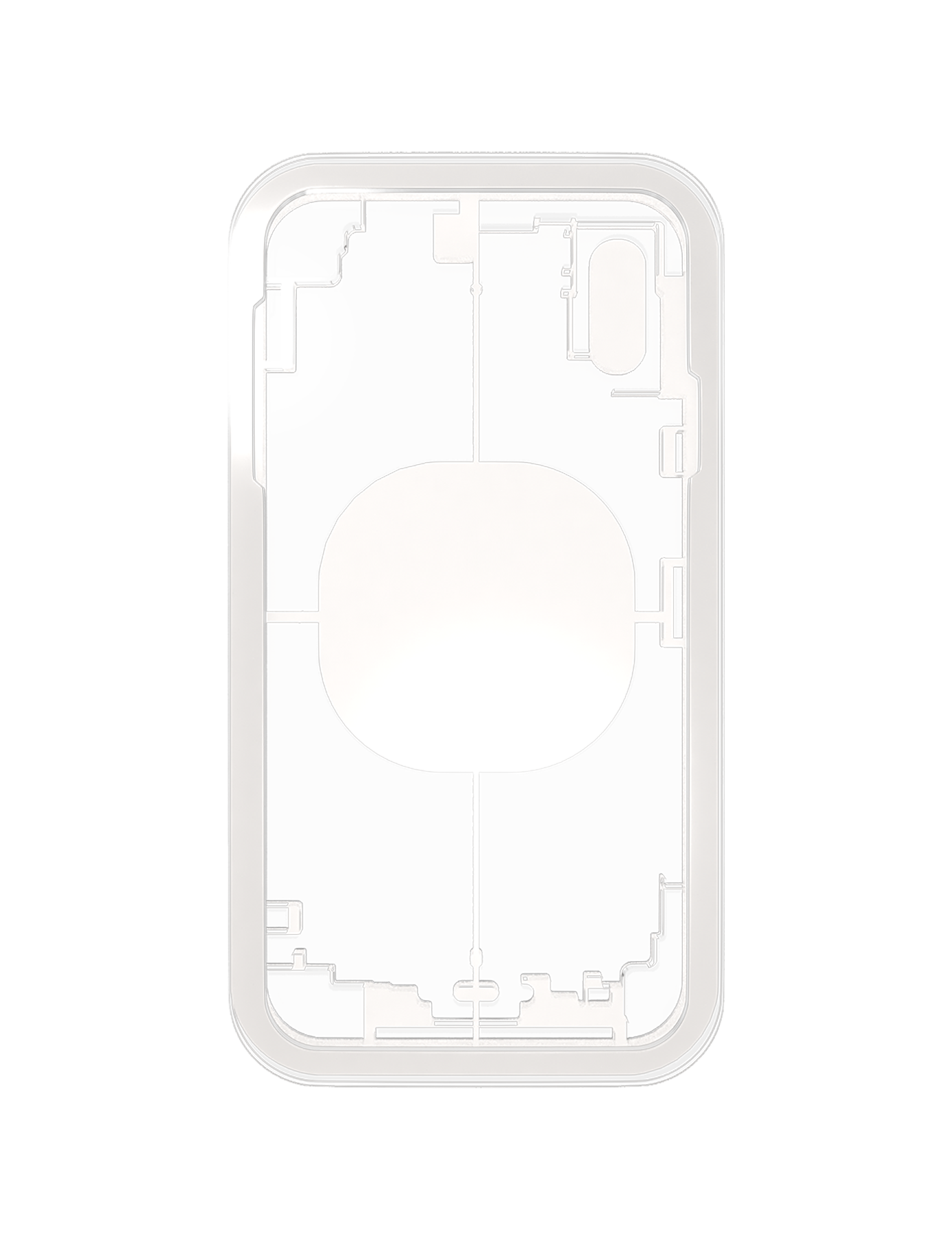 Laser Machine Protection Mold For iPhone XS (M-Triangel)