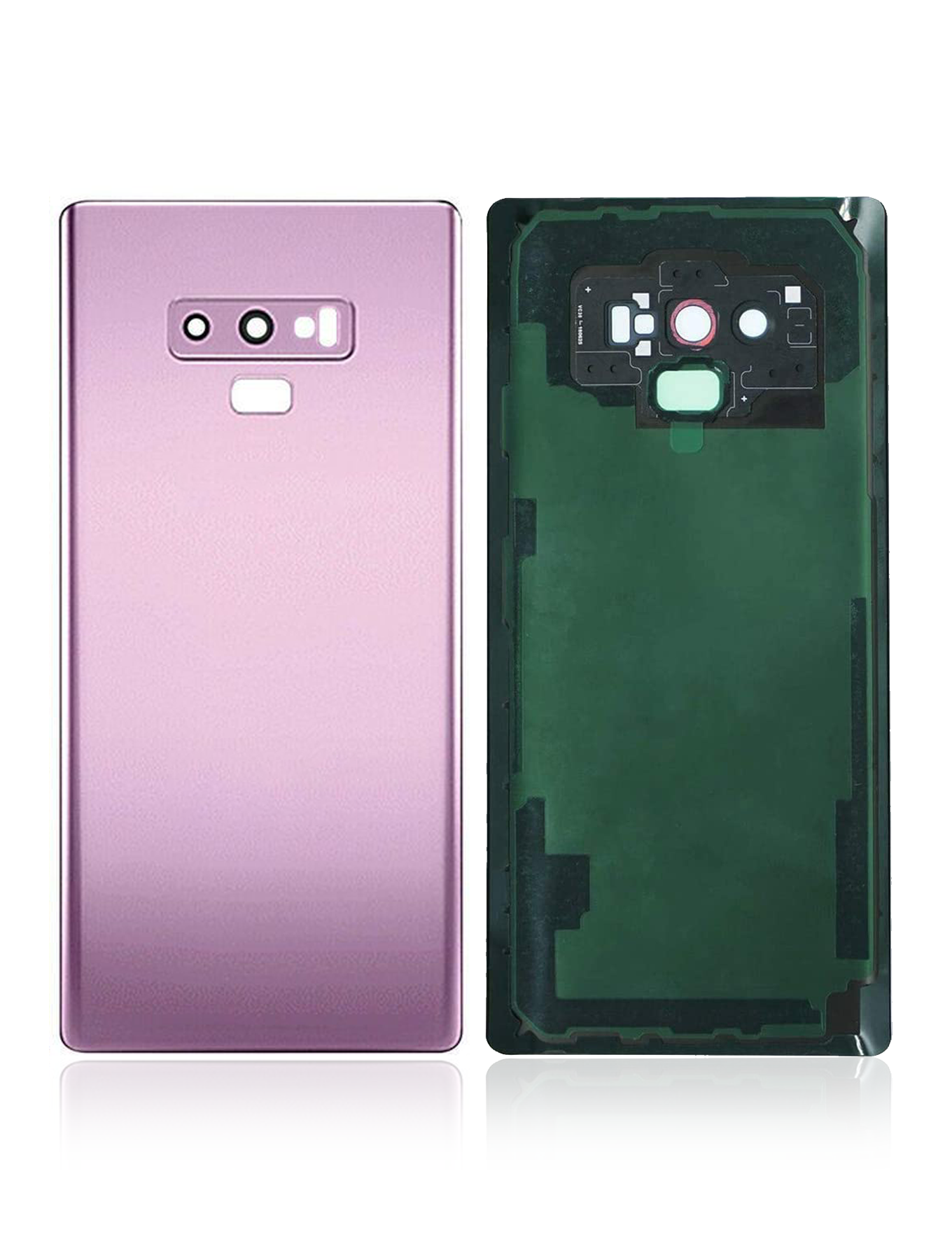 Back Cover Glass With Camera Lens For Samsung Galaxy Note 9 (No Logo) (Aftermarket Plus) (Lavender Purple)