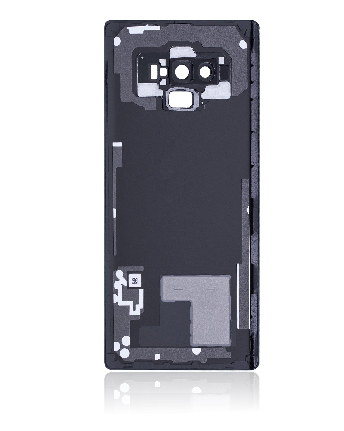 Back Cover Glass With Camera Lens For Samsung Galaxy Note 9 (No Logo) (Aftermarket Plus) (Midnight Black)