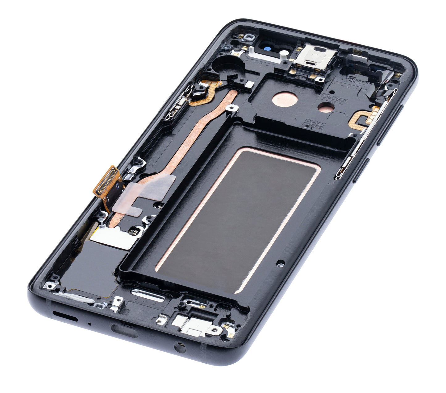 OLED Assembly With Frame For Samsung Galaxy S9 (Refurbished) (Midnight Black)