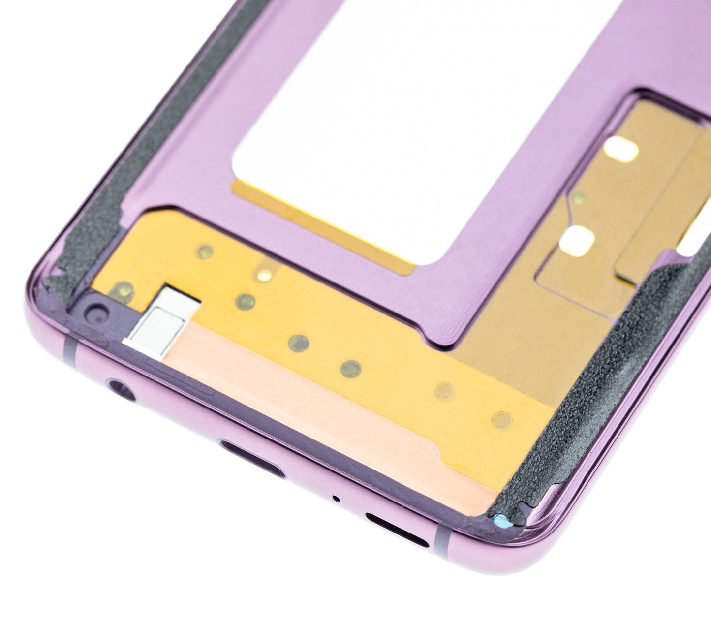 Mid-Frame Housing For Samsung Galaxy S9 (With SmallParts) (Lilac Purple Frame)