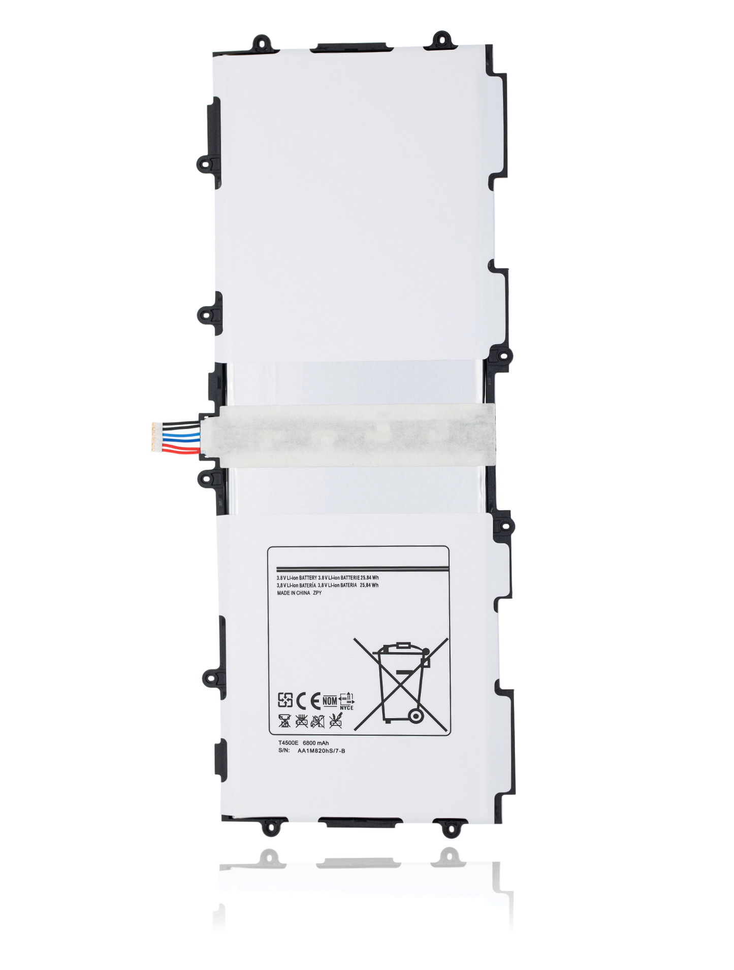 Replacement Battery For Samsung Galaxy Tab 3 10.1" (P5210 / P5200 / P5220 / P5213) (T4500E) Samsung Galaxy Tab replacement part image 1