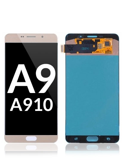 OLED Assembly Without Frame For Samsung Galaxy A9 (A910 / 2016) (Refurbished: Cosmetic Grade: New) (Gold)