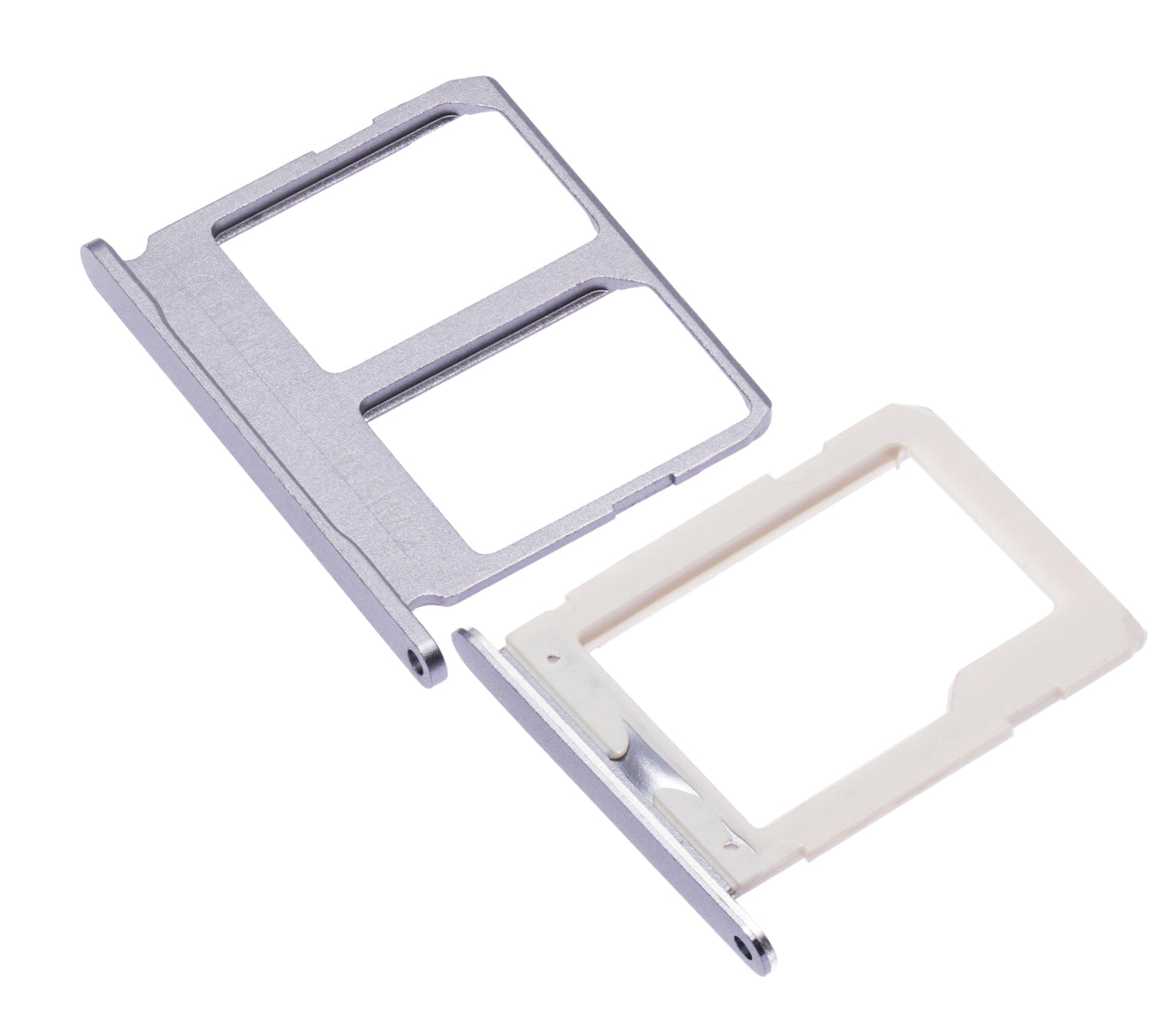 Dual Sim Card Tray For Samsung Galaxy A9 Pro (A910 / 2016) (Black) (2 Piece Set)