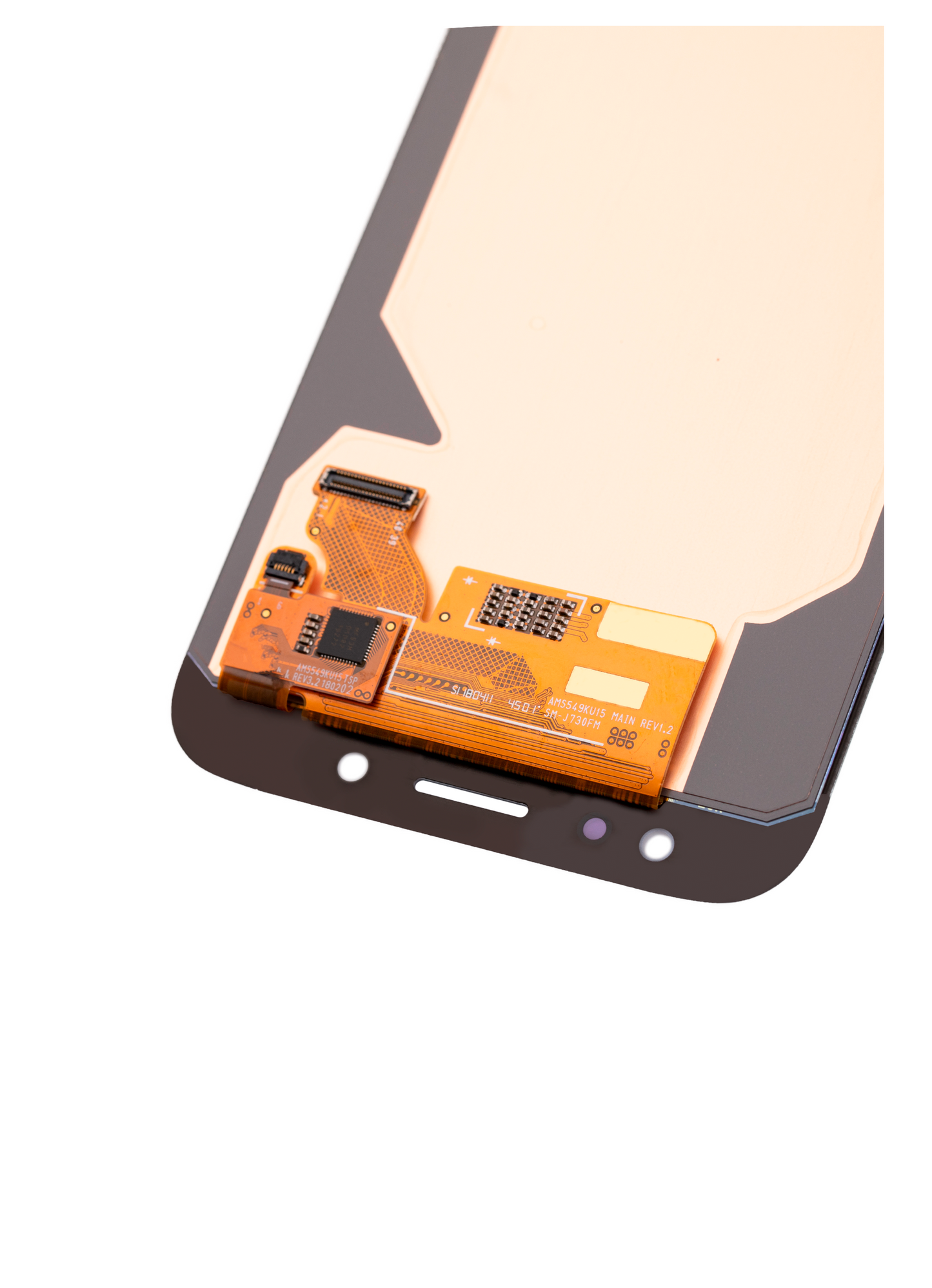 OLED Assembly Without Frame For Samsung Galaxy J7 / J7 Pro (J730 / 2017) (Refurbished) (Gold) Samsung replacement part SKU 107082016102 - product image 10