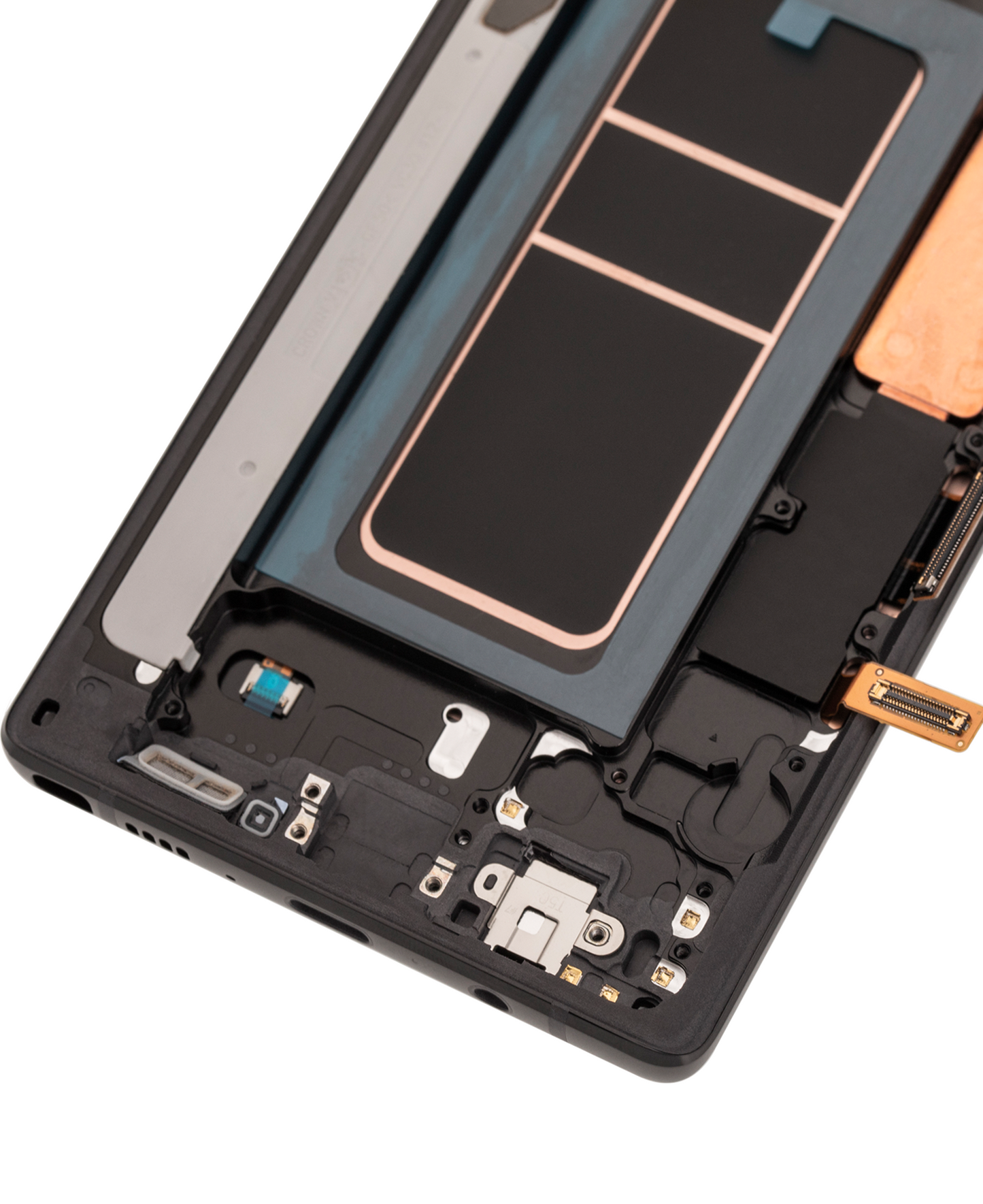 OLED Assembly With Frame For Samsung Galaxy Note 9 (Aftermarket Plus) (Midnight Black)