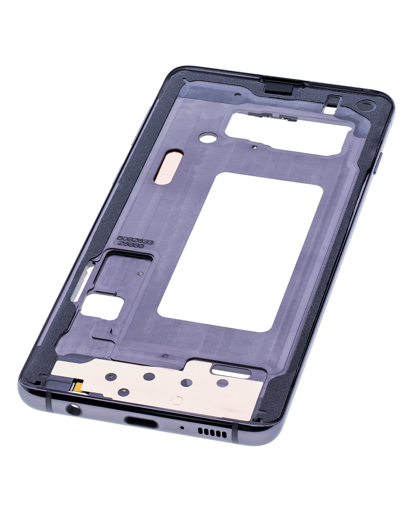 Mid-Frame Housing For Samsung Galaxy S10 (With Small Parts) (Prism Black)