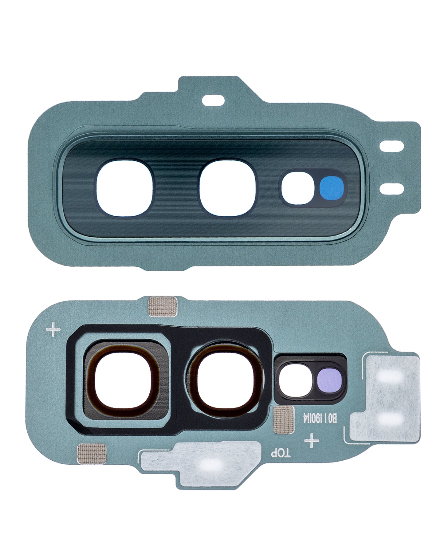 Back Camera Lens With Cover Bezel Ring For Samsung Galaxy S10E (Prism Green)