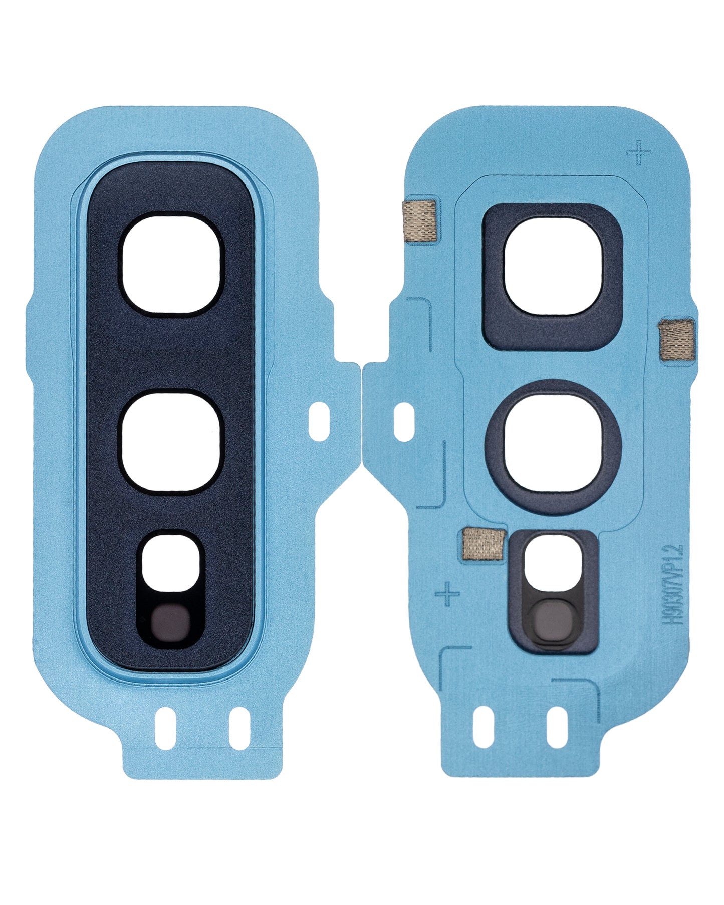 Back Camera Lens With Cover Bezel Ring For Samsung Galaxy S10E (Prism Blue)