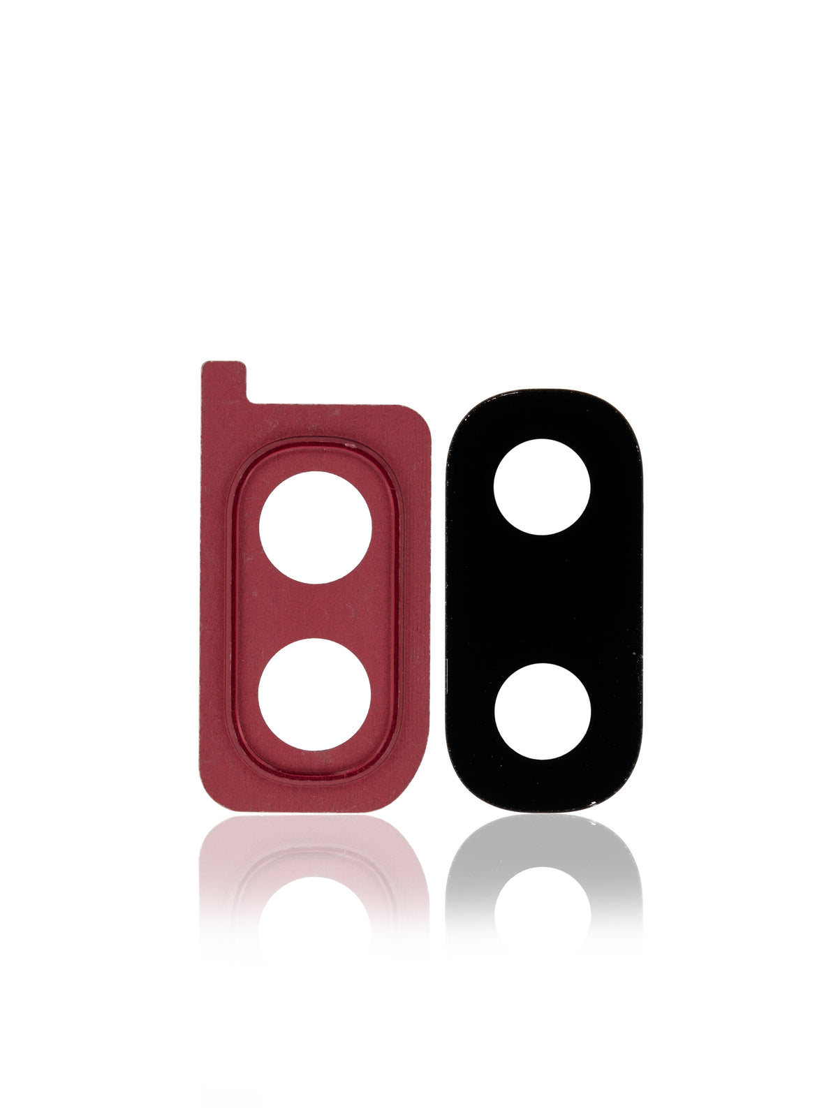 Back Camera Lens With Bracket / Bezel For Samsung Galaxy A20 (A205 / 2019) (Red) - product image 4