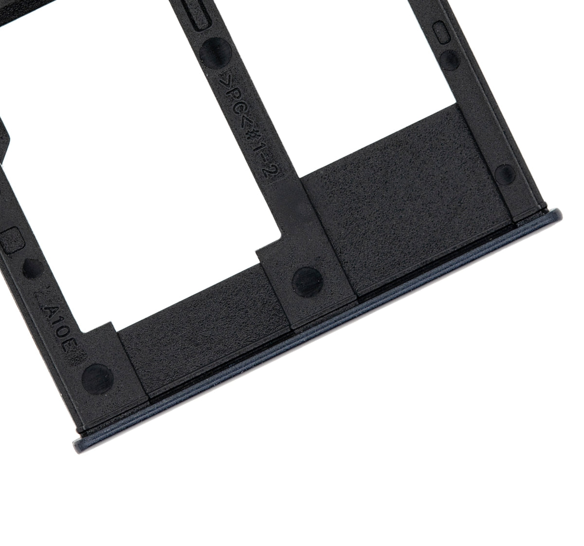 Single Sim Card Tray For Samsung Galaxy A10e (A102 / 2019) (Black) - replacement part SKU 107082020960 product image 3