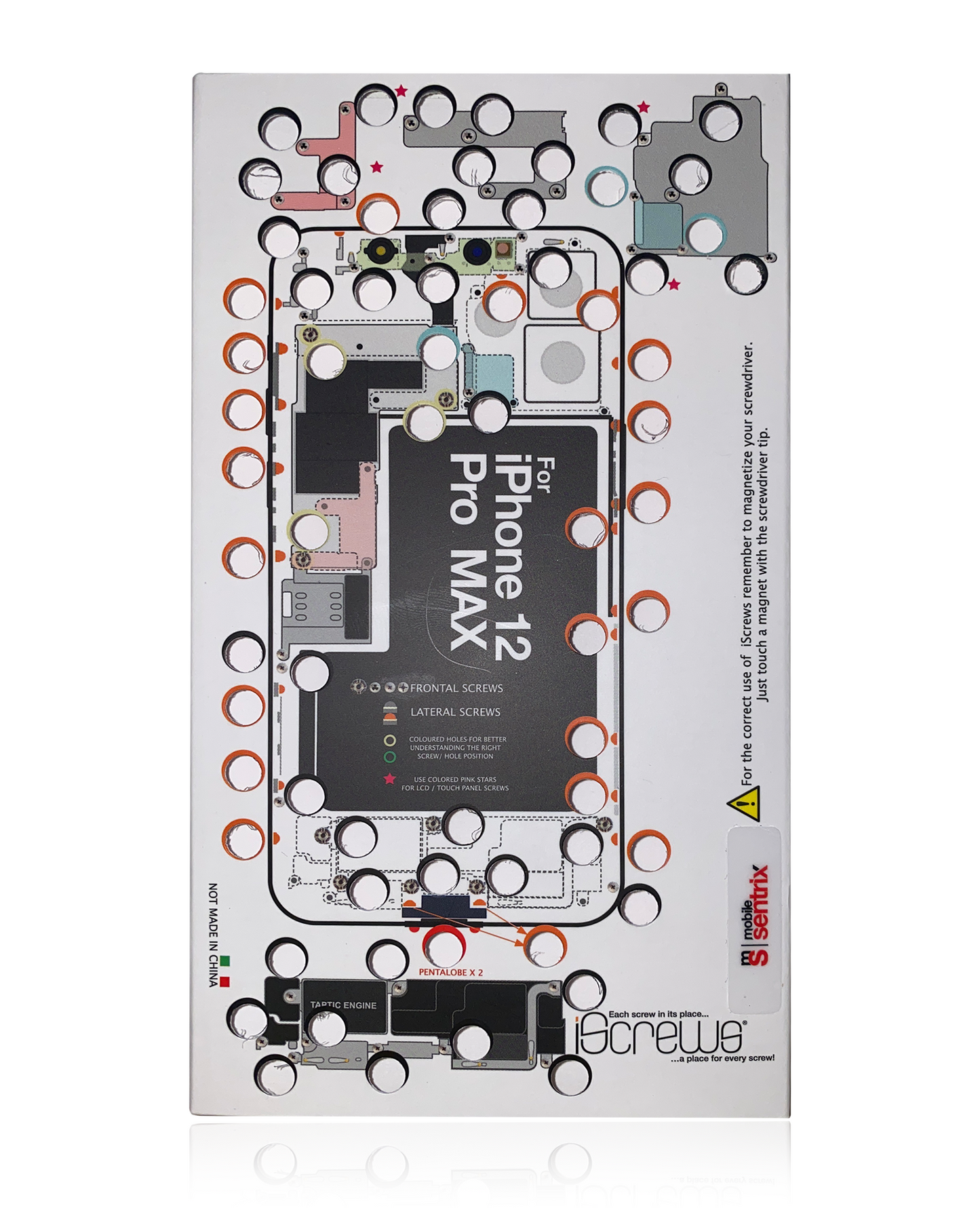 iScrews Position Mat For iPhone 12 Pro Max (dottorpod)