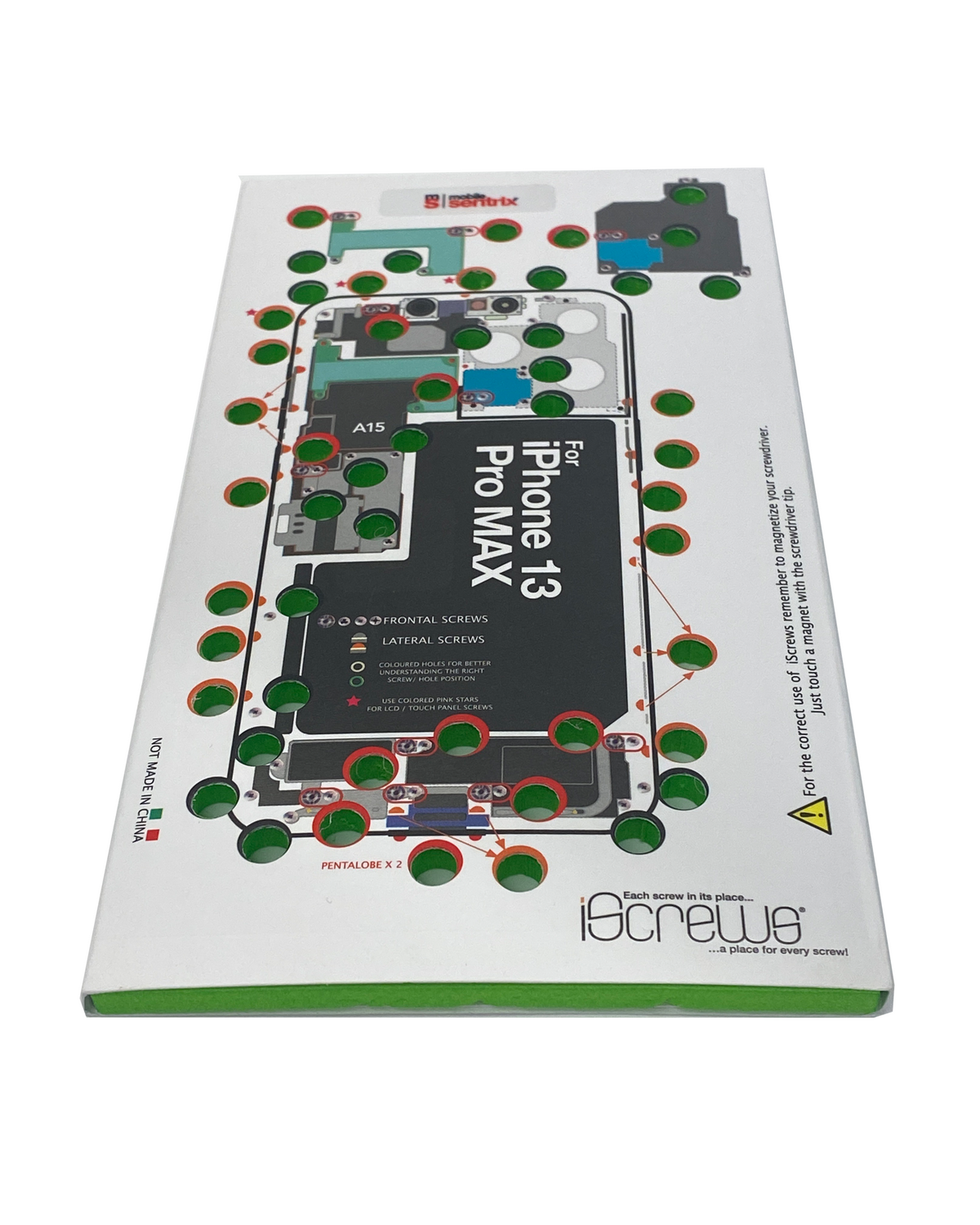 iScrews Position Mat For iPhone 13 Pro Max (dottorpod)